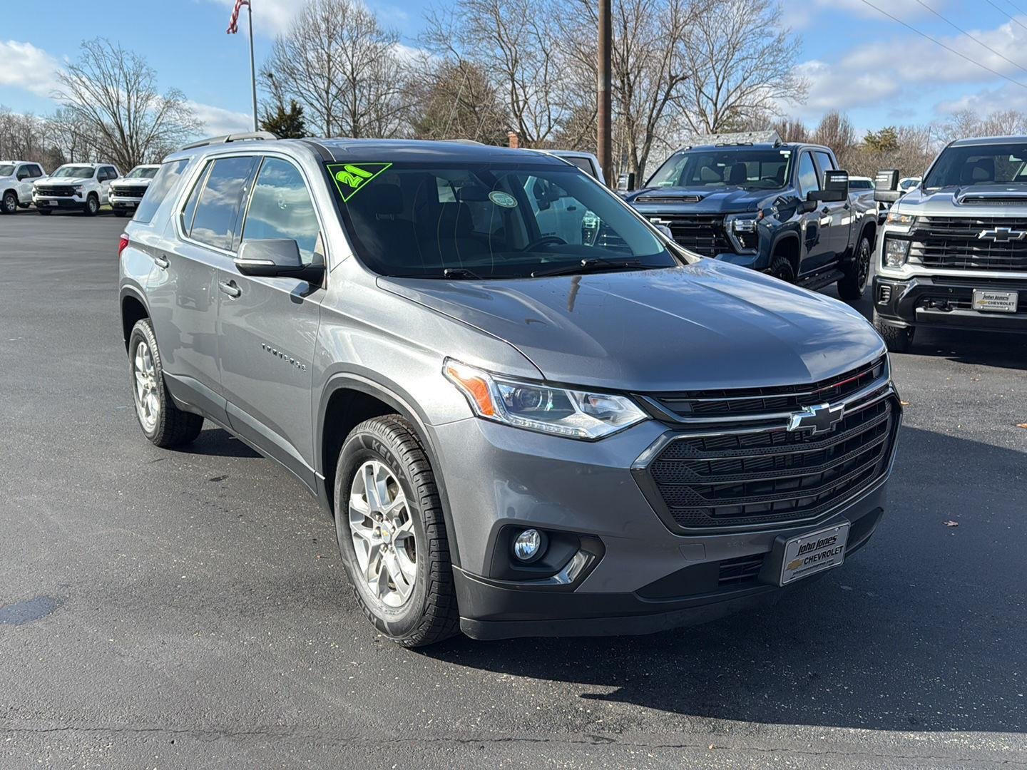 Used 2021 Chevrolet Traverse 1LT with VIN 1GNERGKW2MJ125790 for sale in Corydon, IN