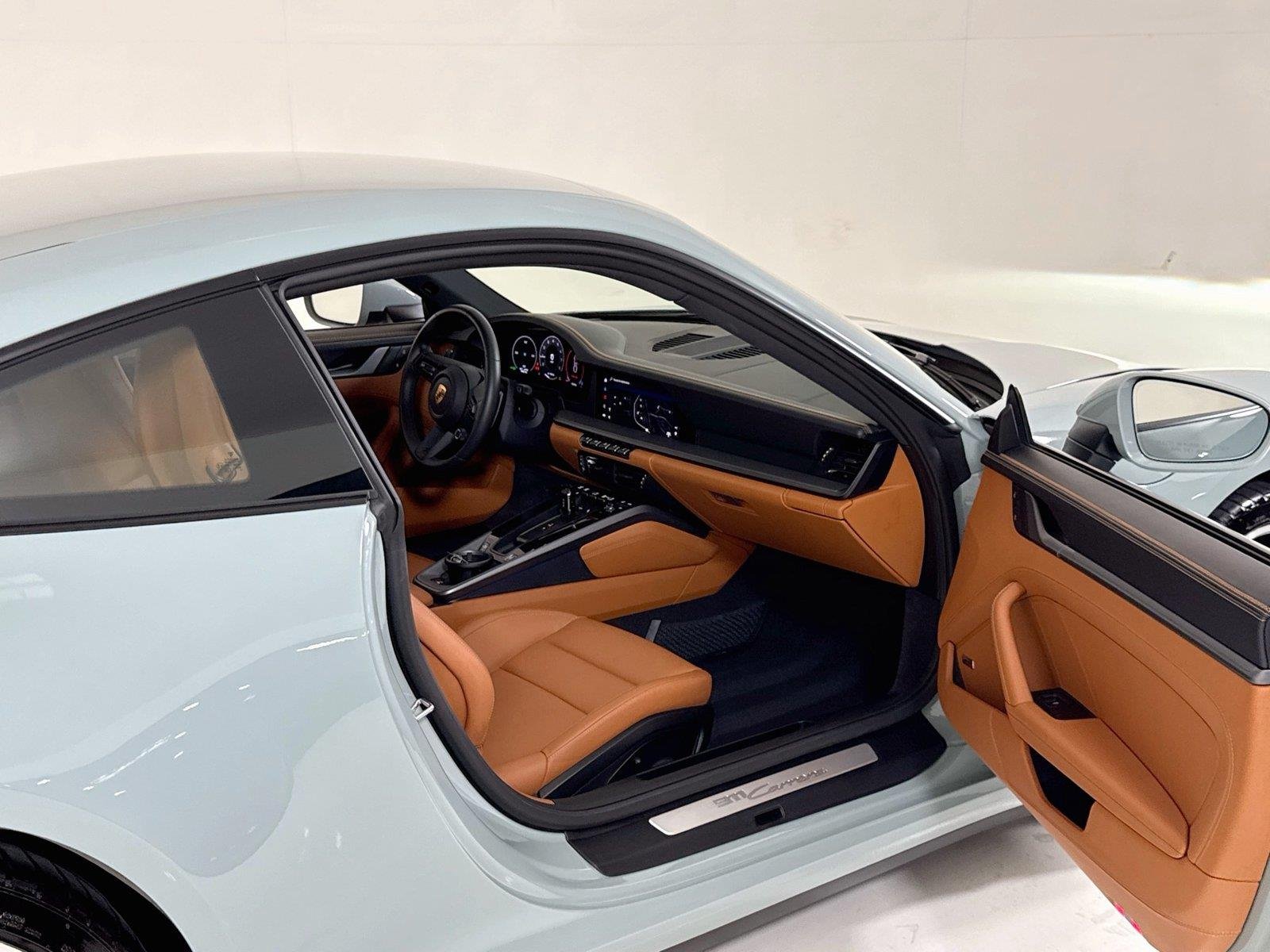 Used 2025 Shade Green Metallic Porsche Carrera | Surround View | Sport Exhaust | BOSE | Classic Wheels image 27