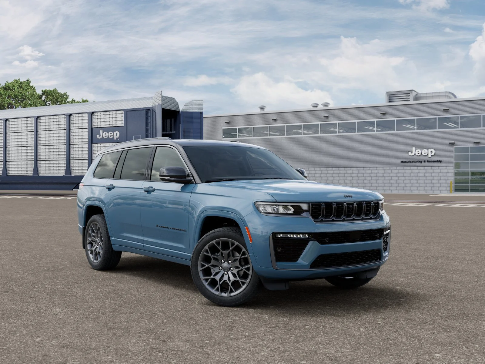 New 2026 Steel Blue Exterior Paint Jeep Summit image 6