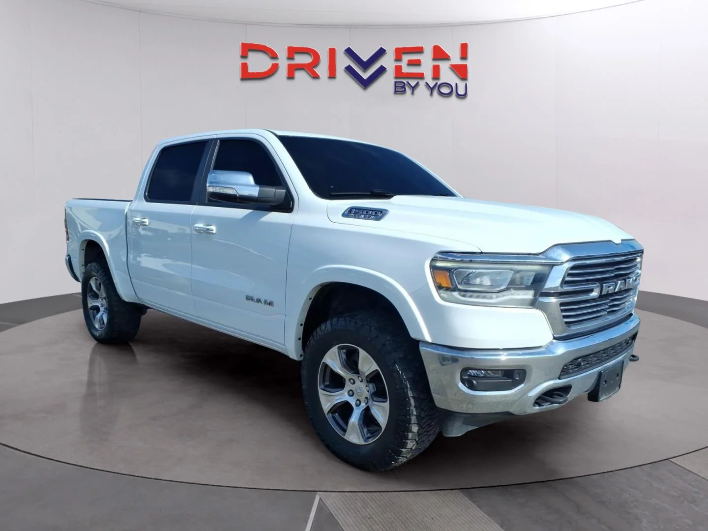 Used 2021 Bright White Clearcoat Ram Laramie image 7
