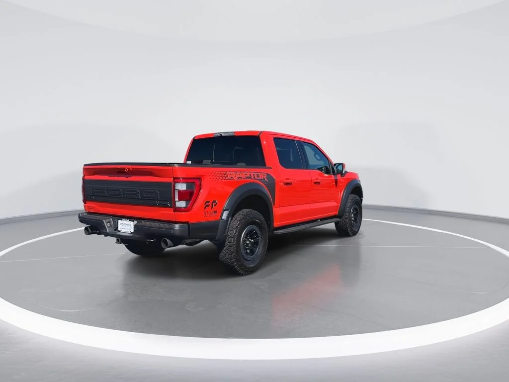 Used 2023 Orange Ford Raptor image 8