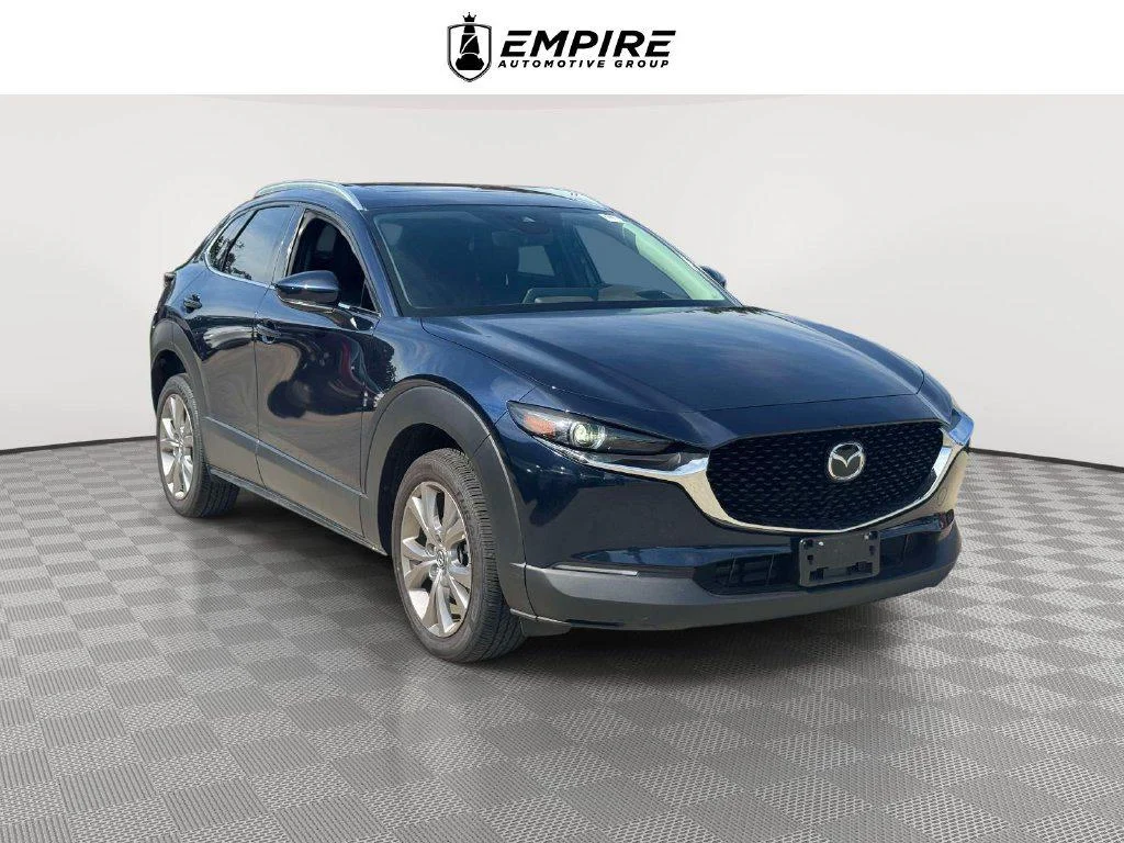 Used 2020 Deep Crystal Blue Mica Mazda Premium Package image 1
