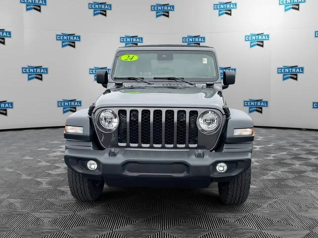 Certified Used 2024 Gray Jeep Sport S image 9