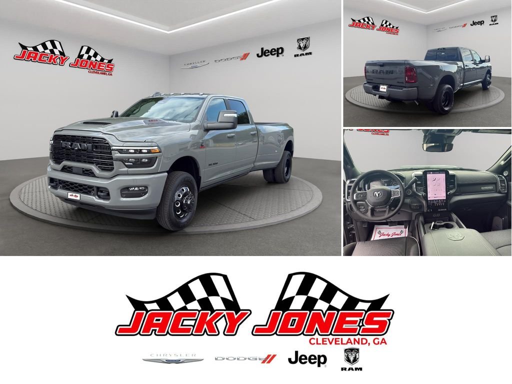New 2026 Ceramic Gray Clear-Coat Exterior Paint RAM Laramie image 1