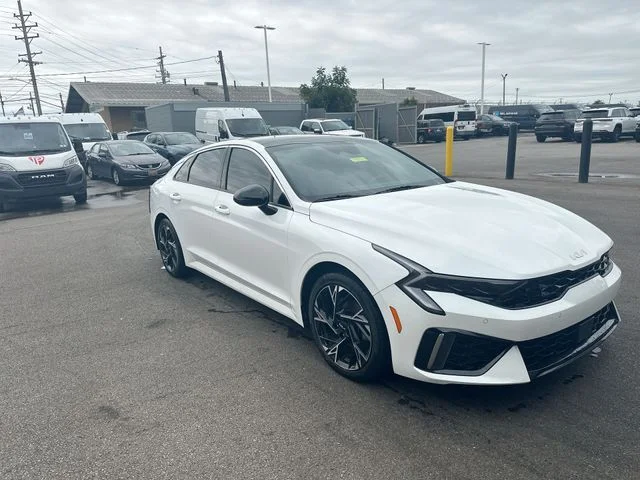 Certified Used 2025 White Kia GT-Line image 11