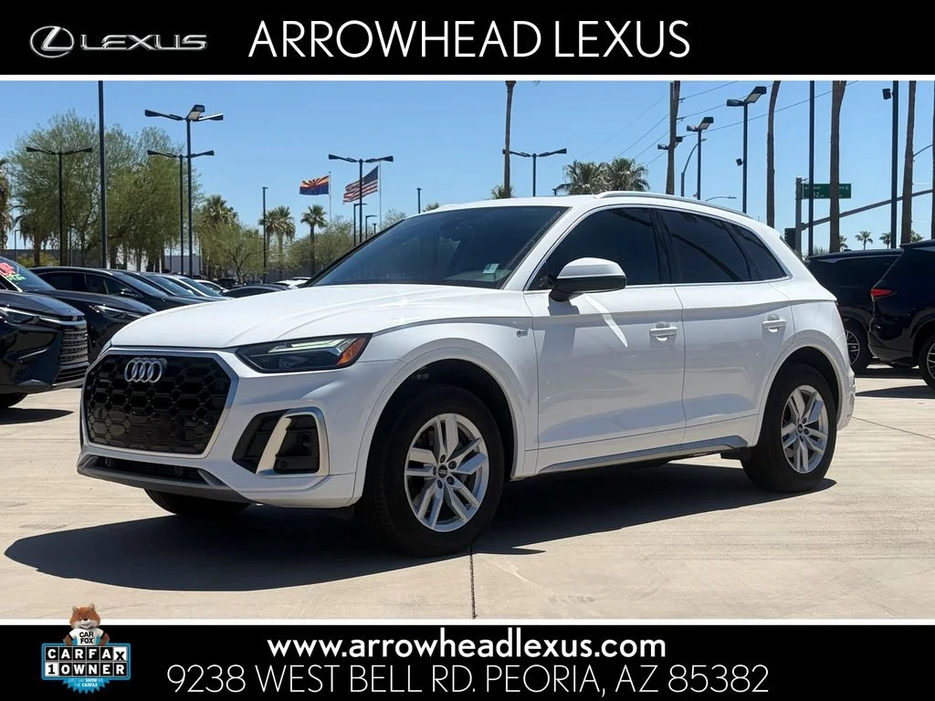Used 2023 White Audi 45 S line Premium image 1