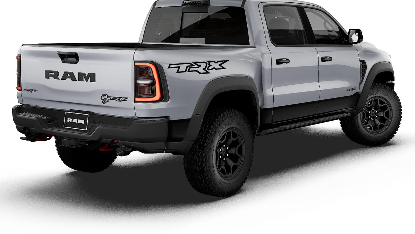 New 2027 Silver Zynith Paint RAM TRX image 2