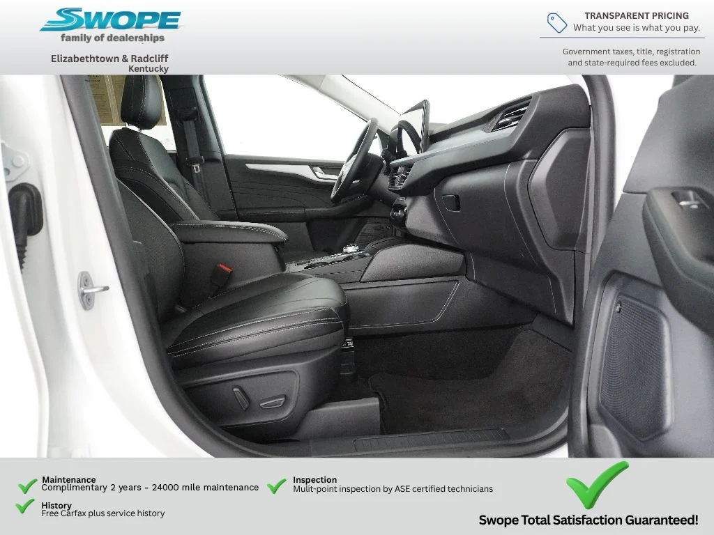 Used 2025 STAR WHITE METALLIC TRI-COAT Ford PHEV image 15