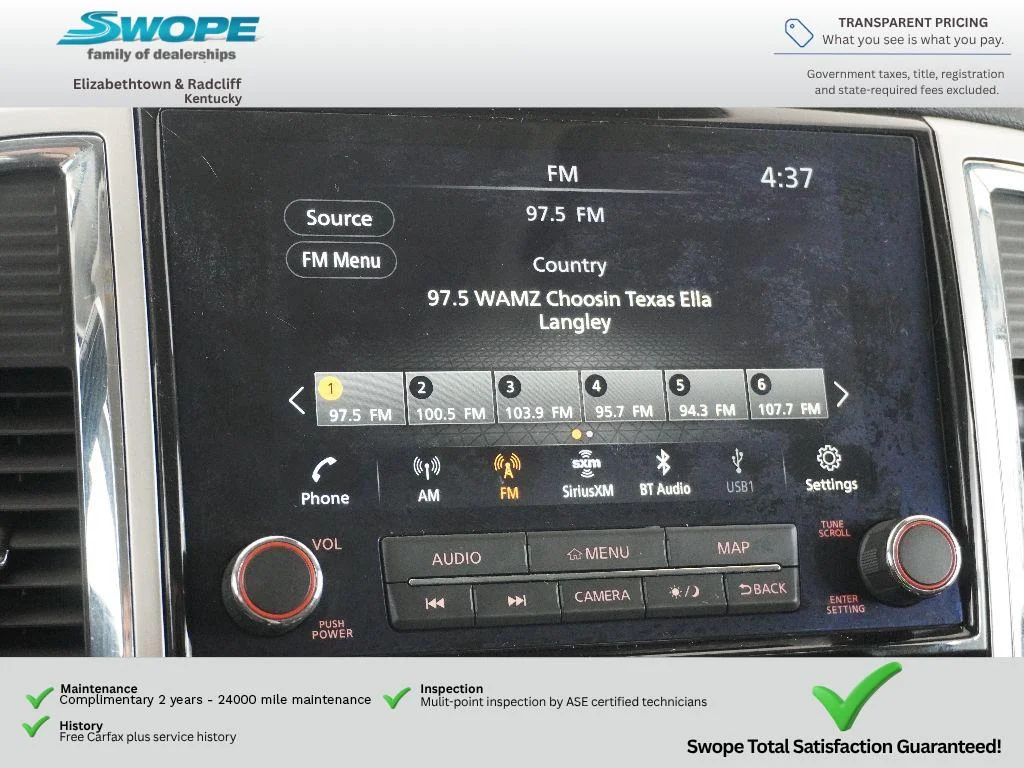 Used 2021 Red Alert Nissan SV image 27