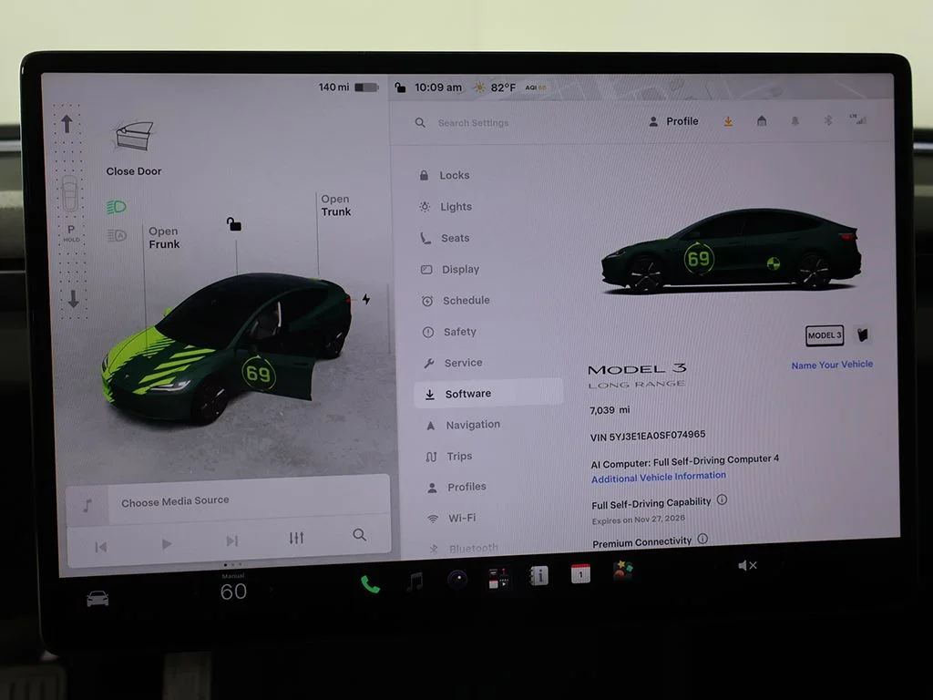 Used 2025 Gray Tesla Long Range image 3
