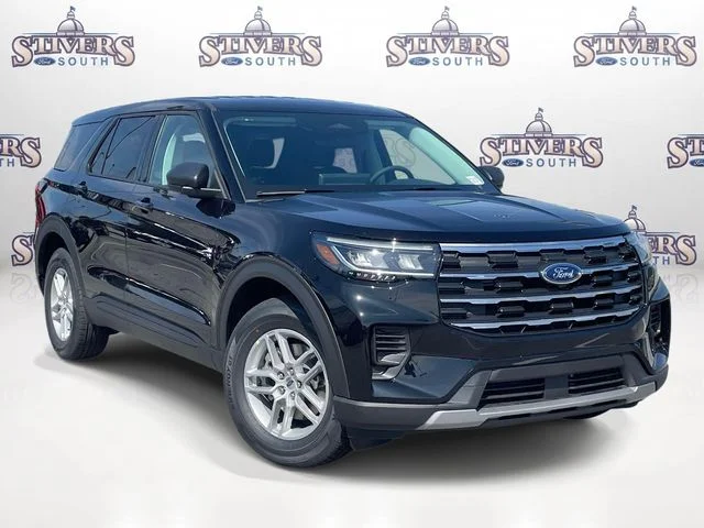 New 2026 Agate Black Metallic Ford Active image 1
