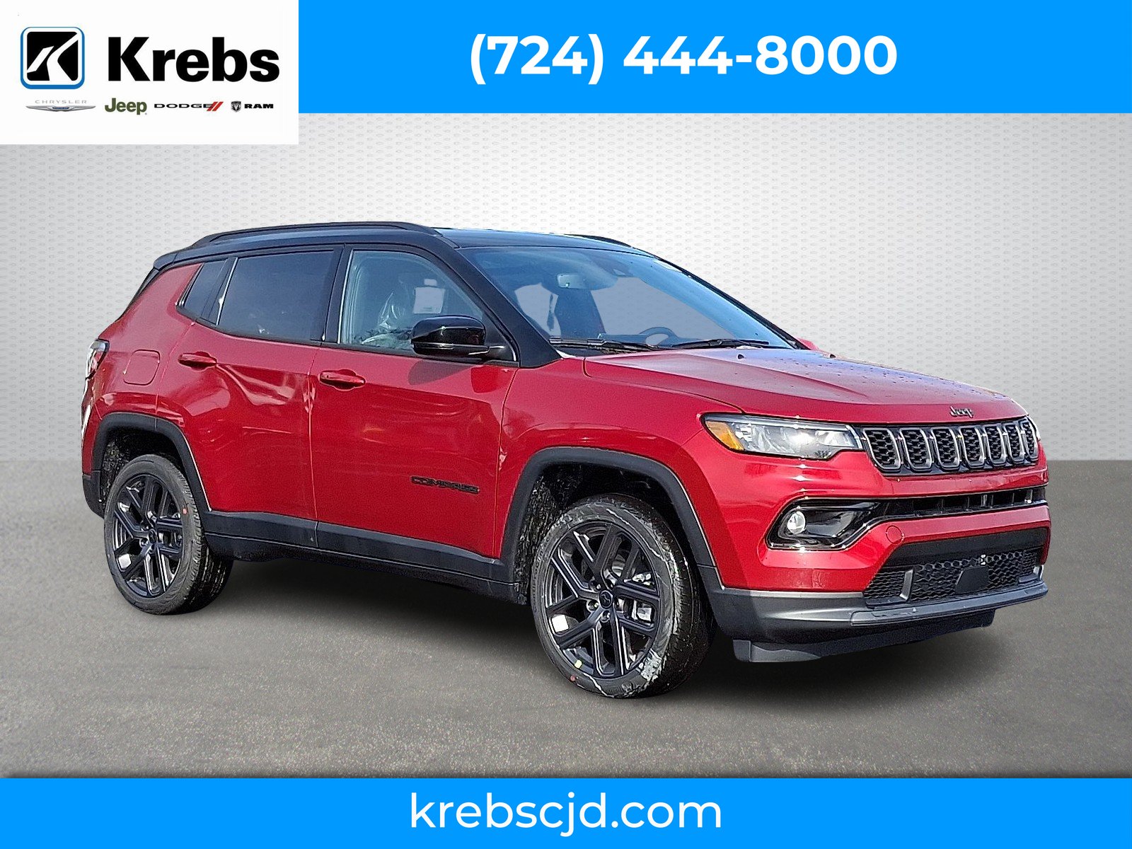 New 2026 Red Hot Pearlcoat Jeep Limited Altitude image 1