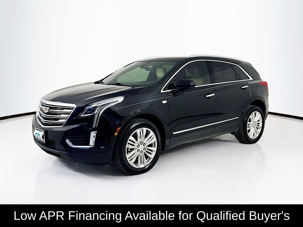 Used 2018 Stellar Black Metallic Cadillac Premium Luxury image 3