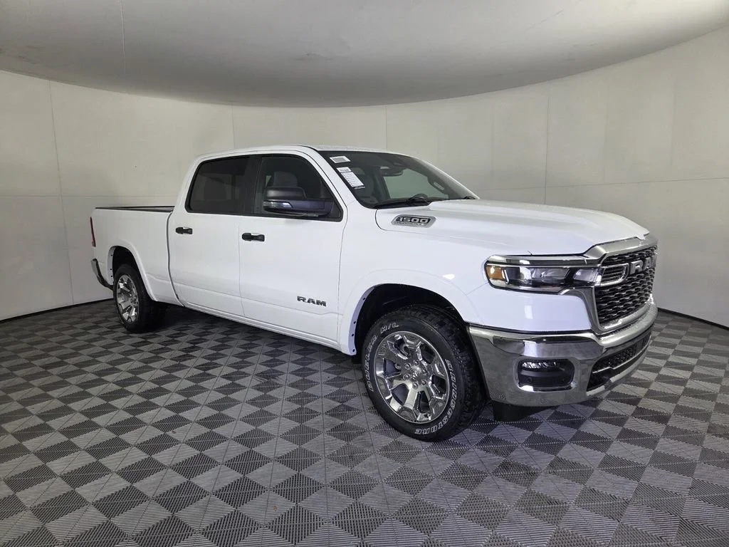 New 2026 Bright White Clear-Coat Exterior Paint RAM Big Horn image 2