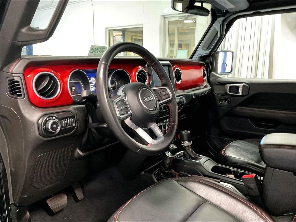 Used 2019 Black Jeep Unlimited Rubicon image 8