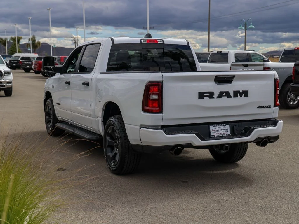 New 2026 Bright White Clear-Coat Exterior Paint RAM Black Express image 5