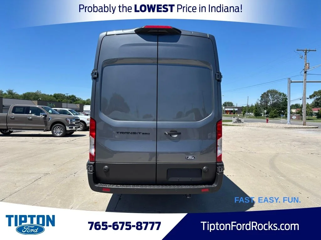 New 2026 Carbonized Gray Metallic Ford Cargo Van image 12