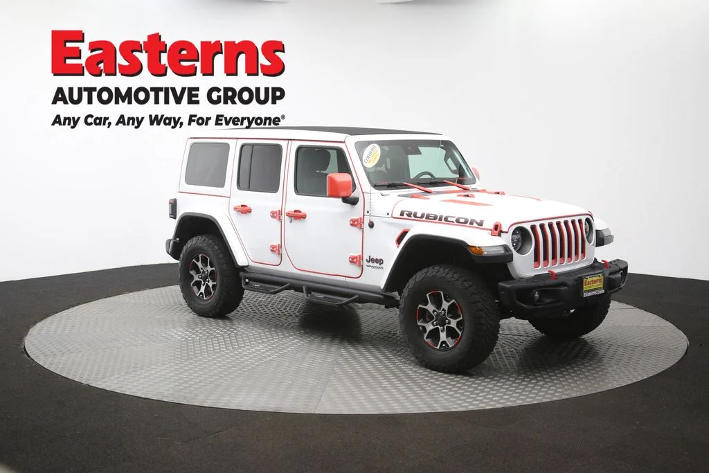 Used 2020 White Jeep Unlimited Rubicon image 52
