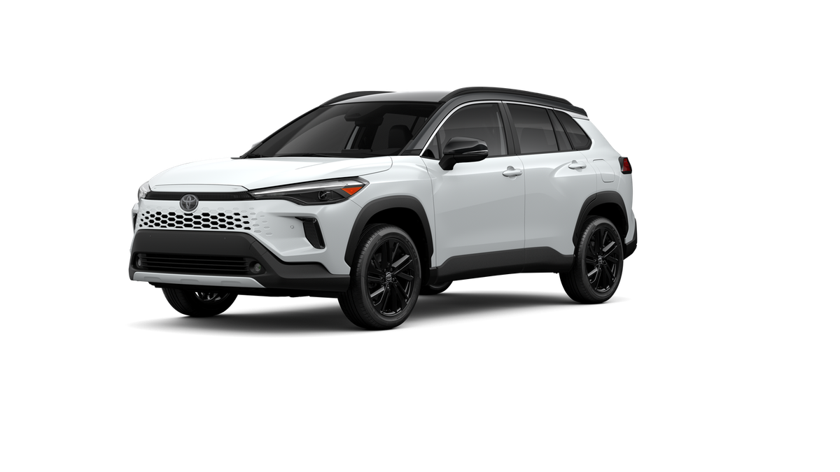 New 2026 Wind Chill Pearl with Jet Black roof Toyota Hybrid XSE image 2