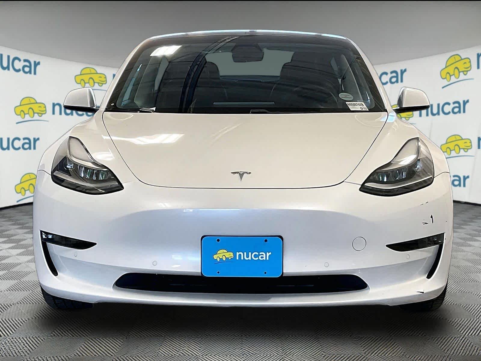 Used 2021 Tesla Model 3 Base with VIN 5YJ3E1EB5MF080773 for sale in Saint Albans City, VT