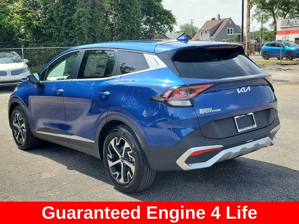 Used 2025 Blue Kia EX image 4