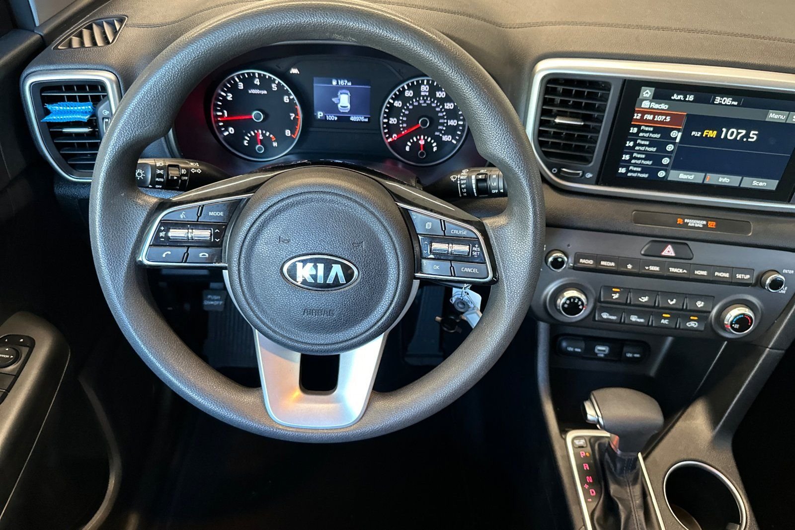Used 2022 Blue Kia LX image 16