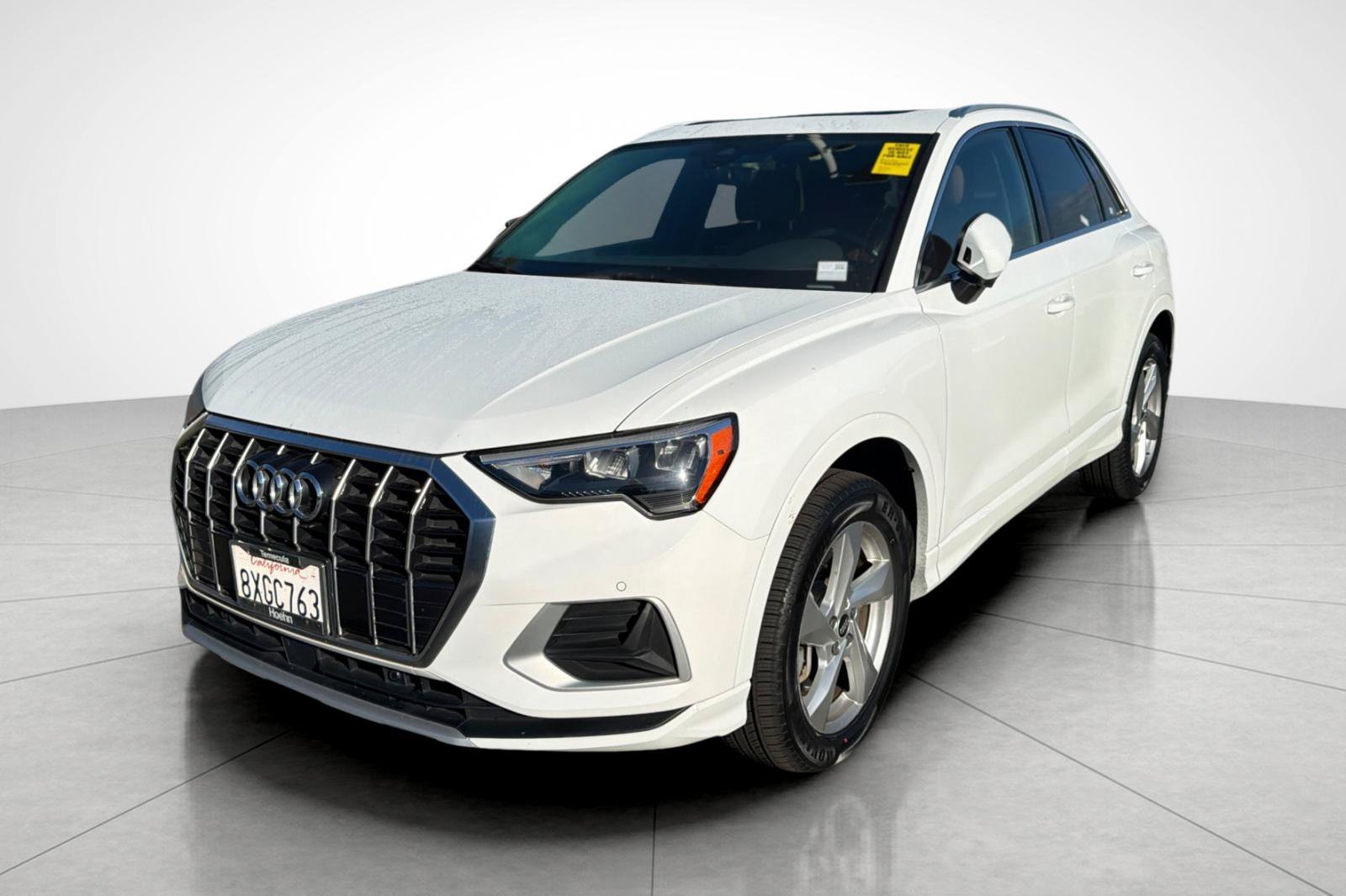 Used 2021 White Audi Premium image 2