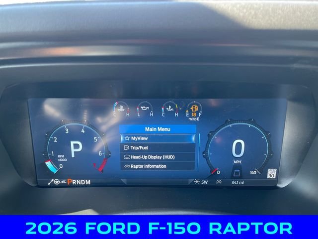 New 2026 Blue Ford Raptor image 2