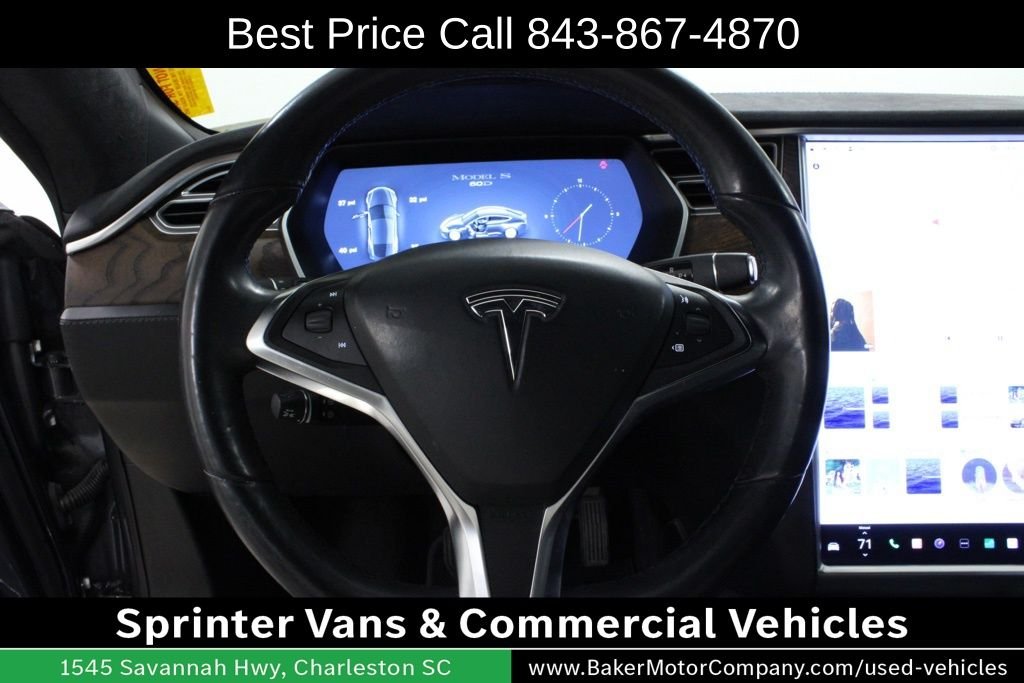 Used 2017 Gray Tesla 60D image 21