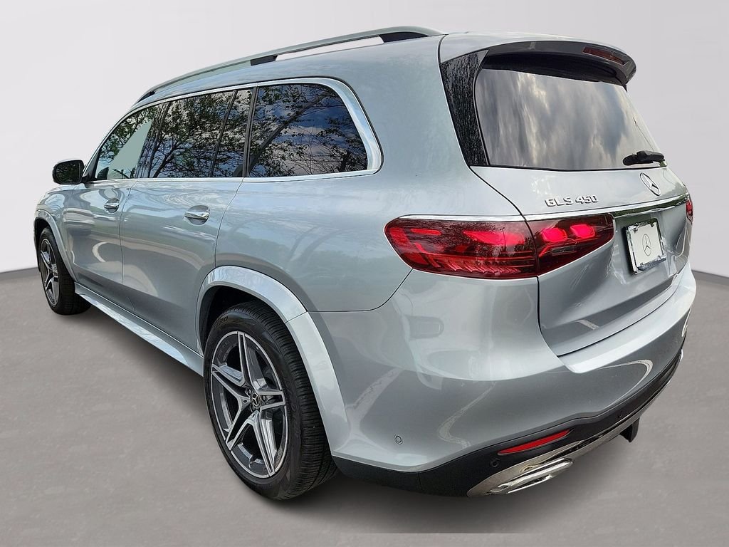 Certified Used 2025 Cirrus Silver Metallic Mercedes-Benz GLS 450 image 6