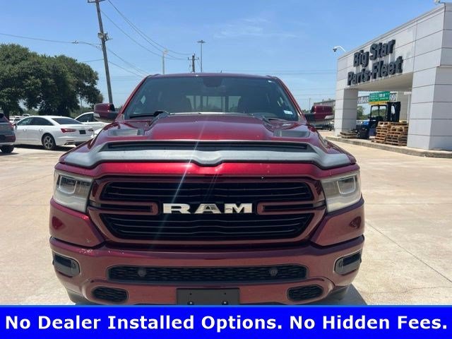 Used 2019 Delmonico Red Pearlcoat Ram Laramie image 2