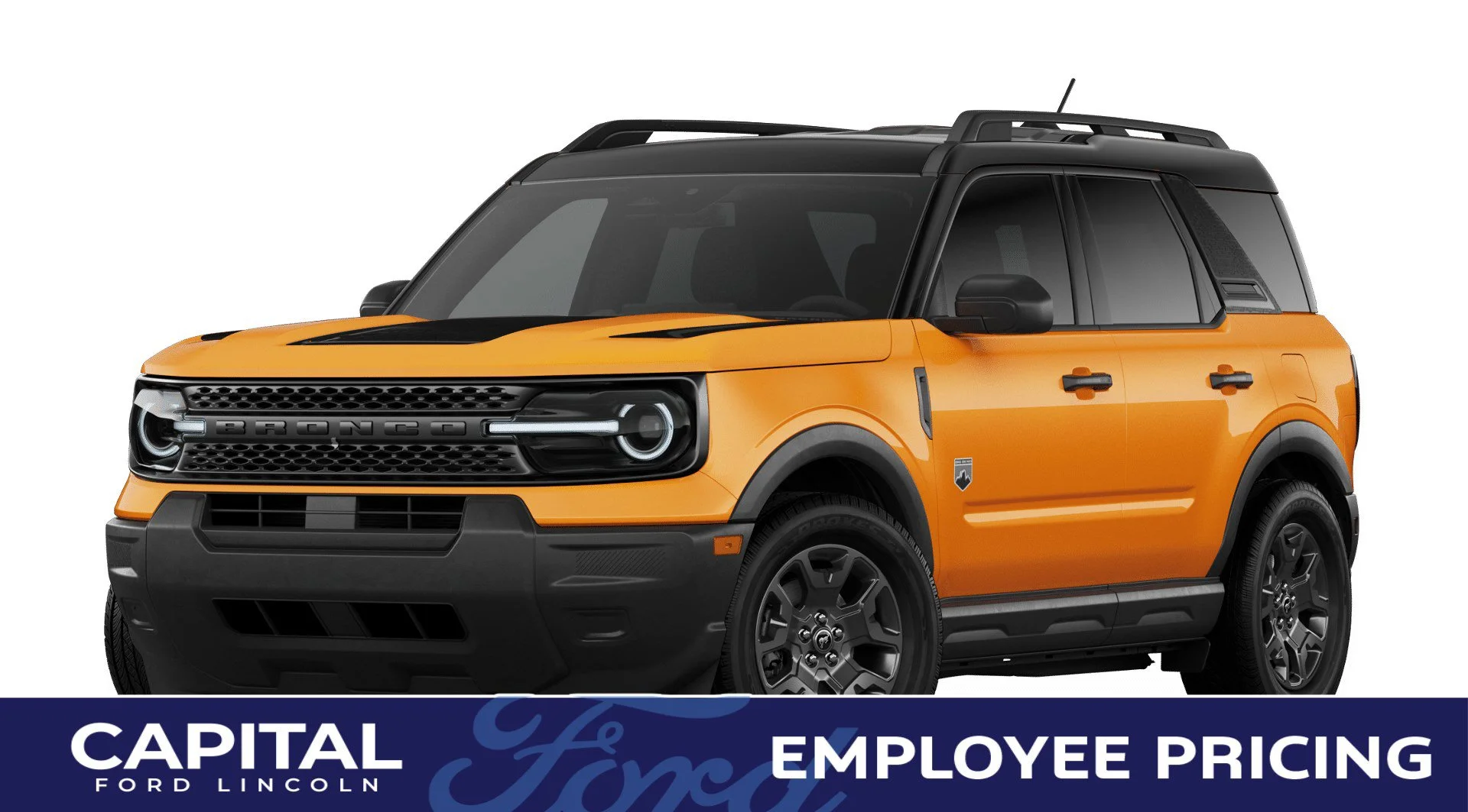 New 2026 Orange Fury Metallic Tri-Coat Ford Big Bend image 1