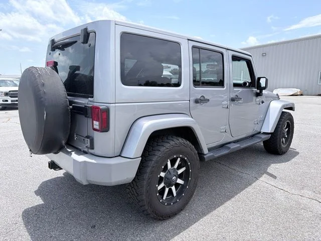 Used 2016 Billet Silver Metallic Jeep Unlimited Sahara image 3