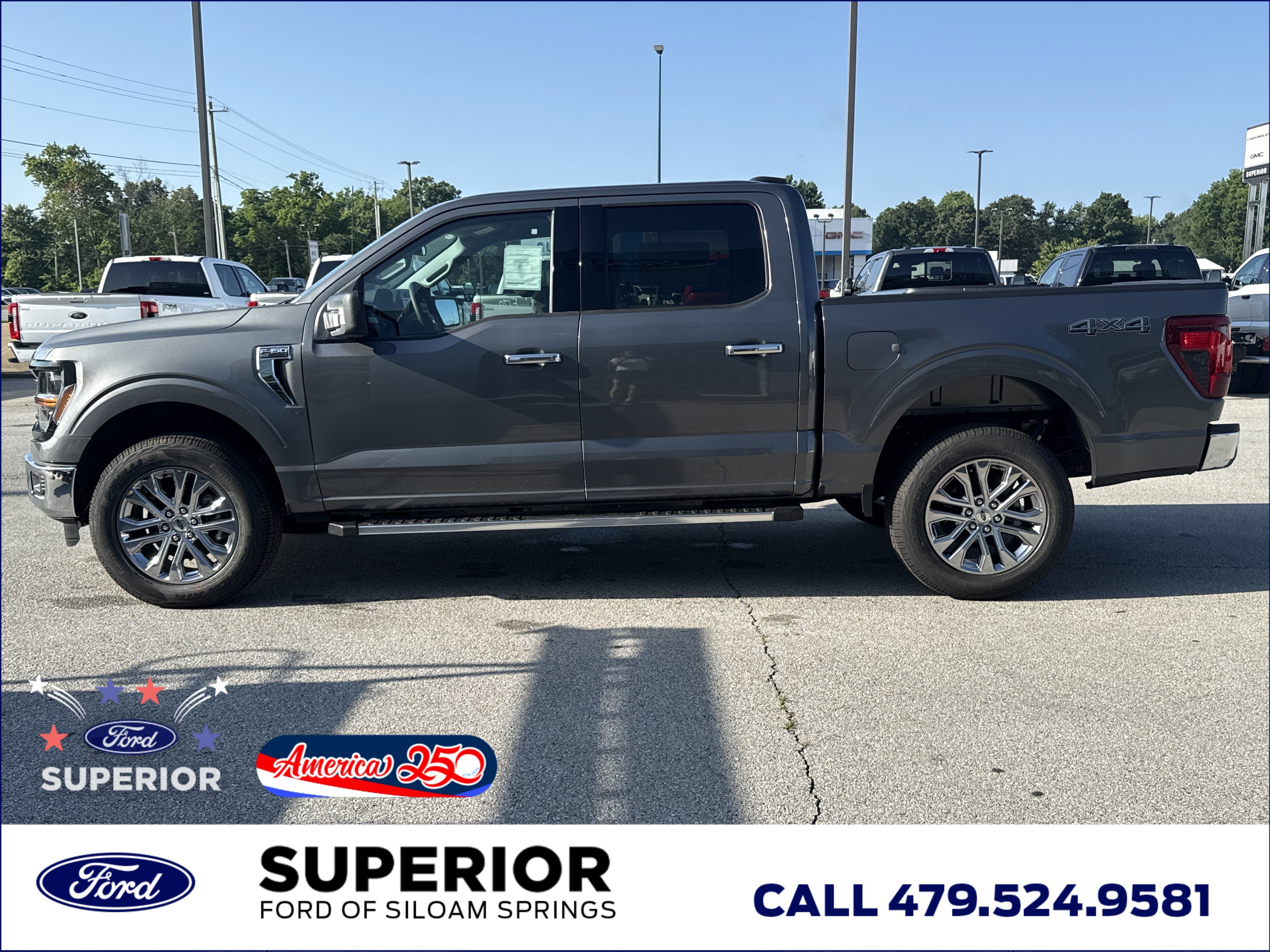 New 2026 Carbonized Gray Metallic Ford XLT 4WD image 10