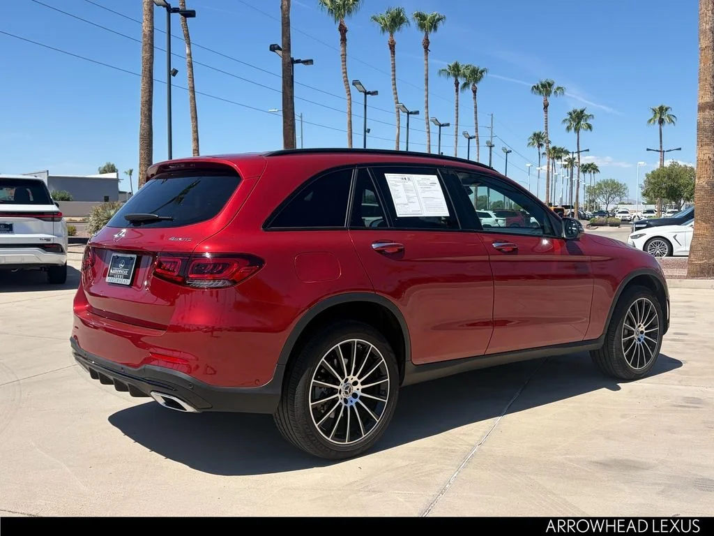 Used 2022 Red Mercedes-Benz GLC 300 image 6