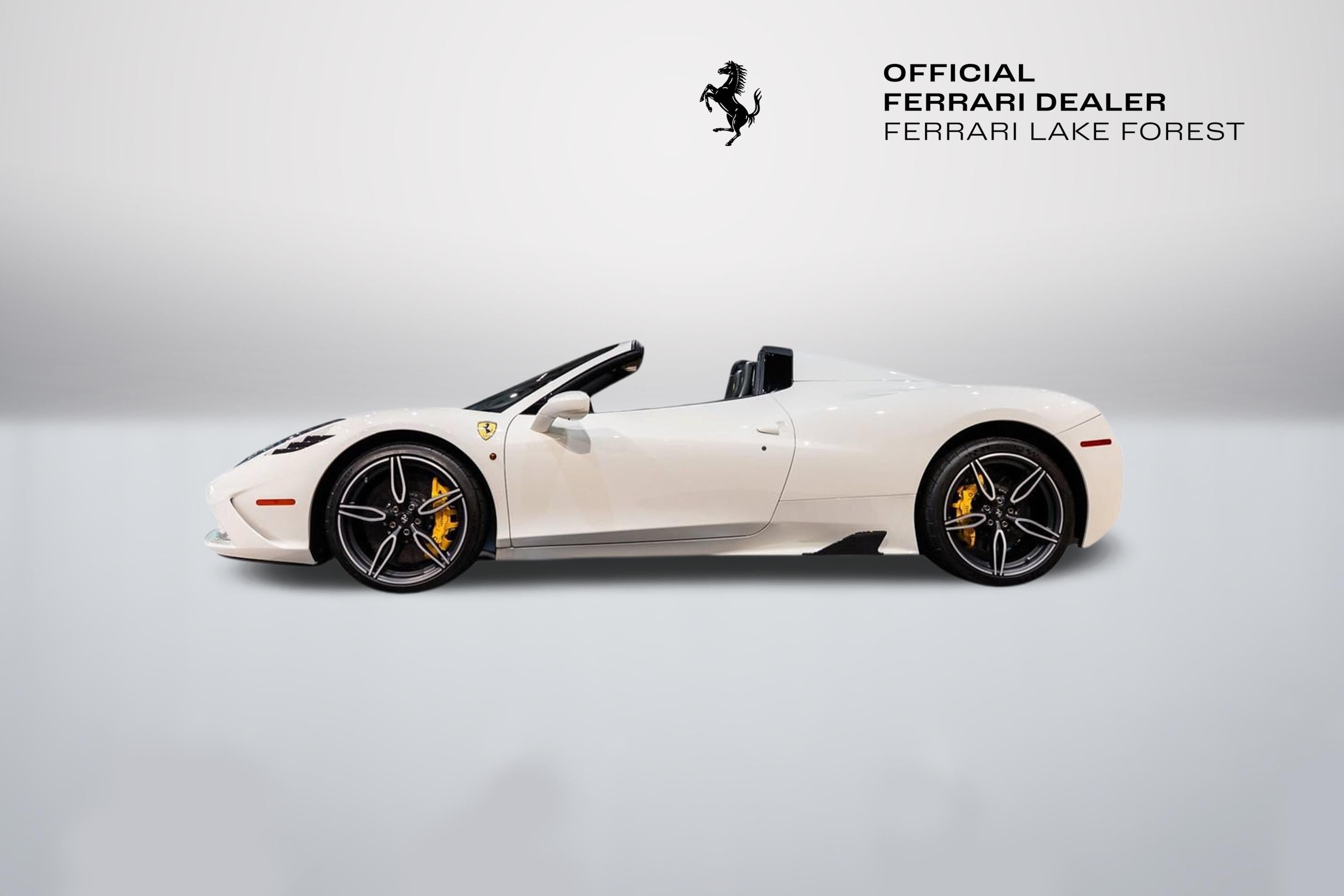 Certified Used 2015 Bianco Avus Ferrari Speciale Aperta image 3