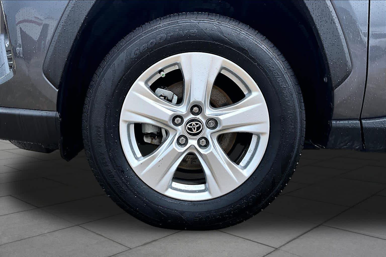 Certified Used 2021 Magnetic Gray Metallic Toyota XLE image 11