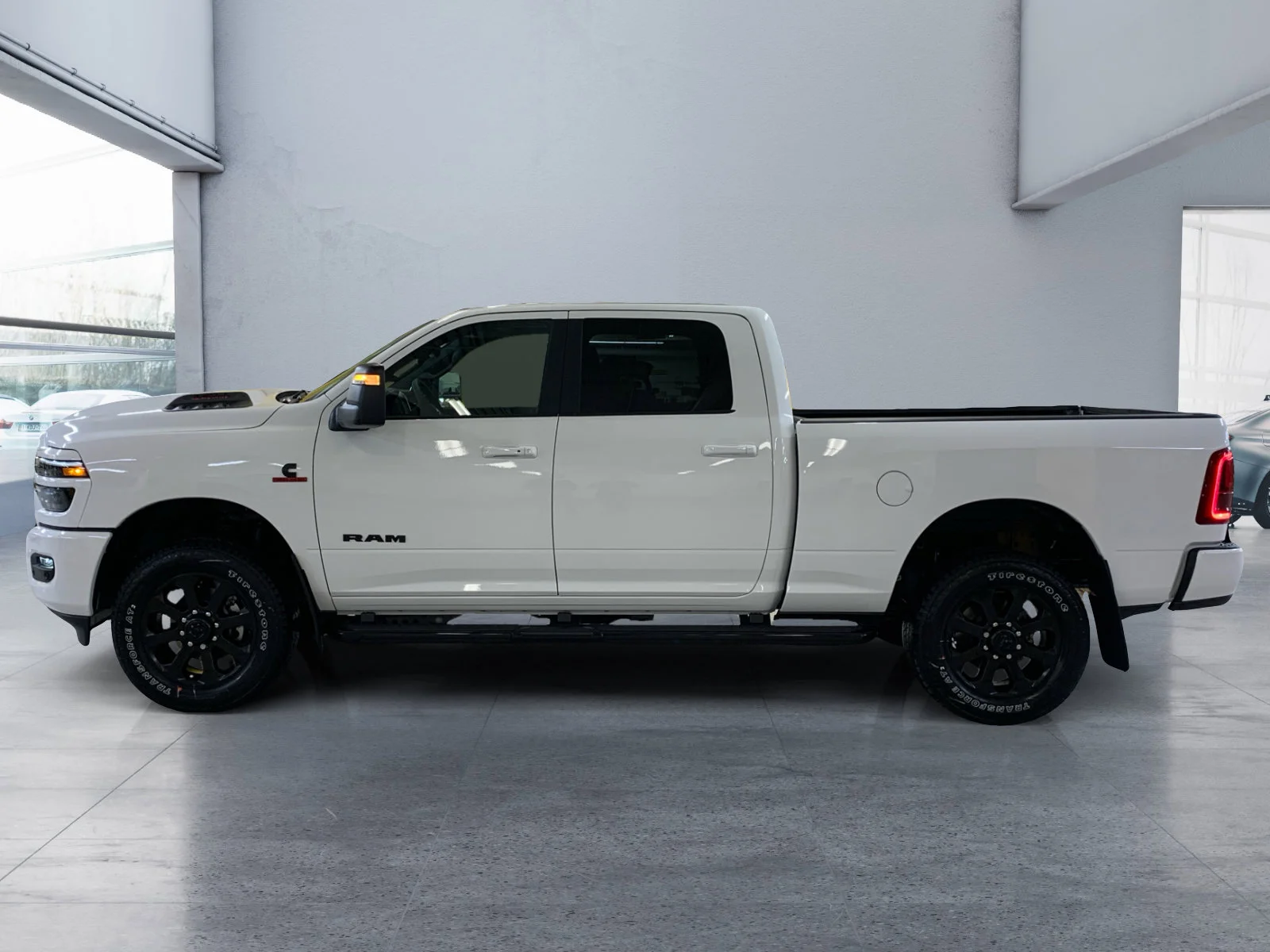New 2026 Bright White Ram Laramie image 2