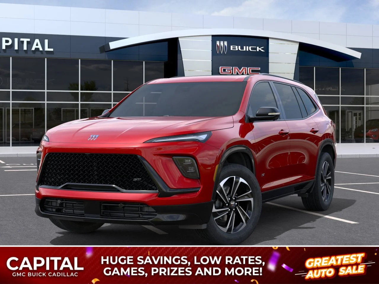 New 2027 Cherry Red Tintcoat Buick Sport Touring AWD image 1