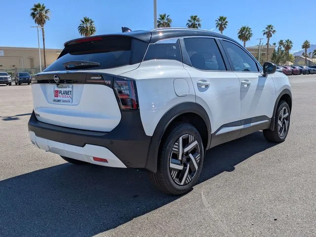 New 2026 Aspen White TriCoat / Super Black Two-tone Nissan SV image 3