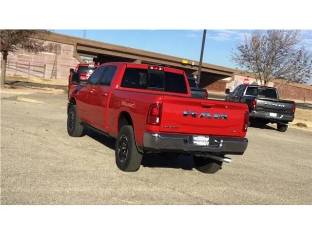 New 2026 Flame Red Clear-Coat  Paint Ram LARAMIE CREW CAB 4X4 6