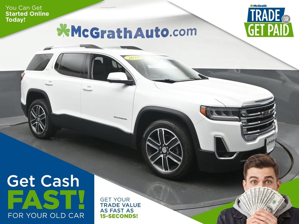 Used 2020 White GMC SLT image 1