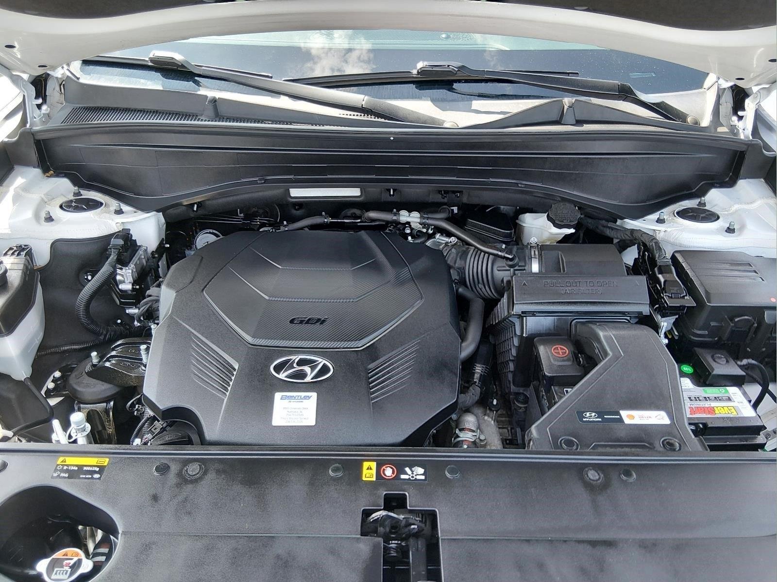 Used 2020 Hyper White Hyundai SEL image 14