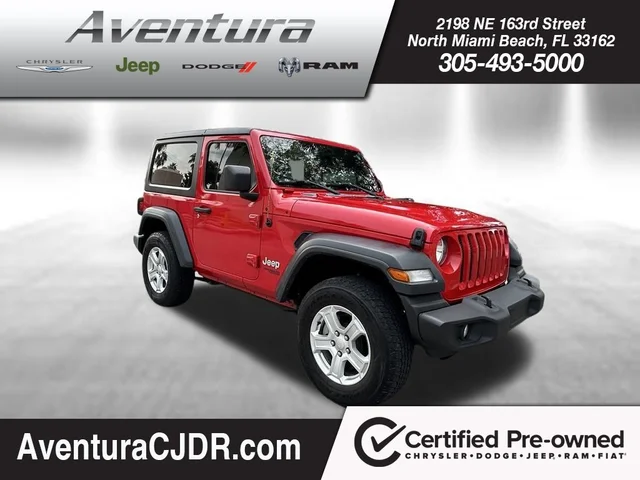 2019 Jeep Wrangler Sport S