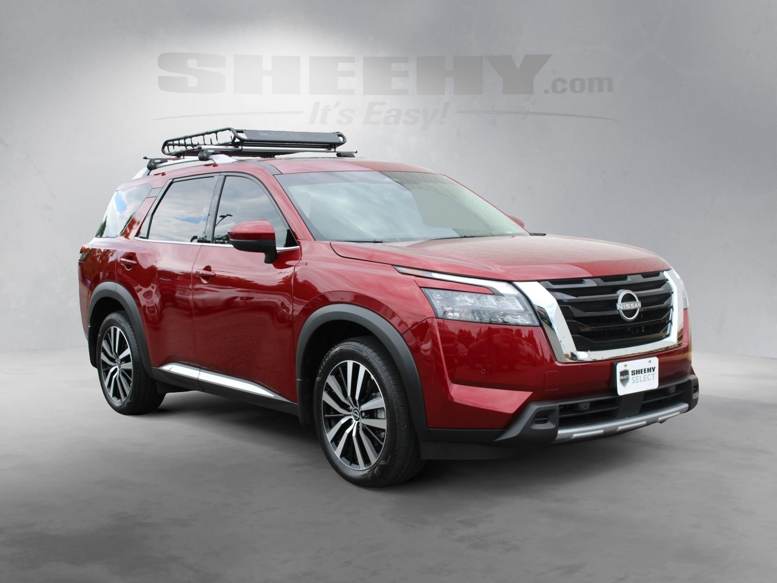 Used 2025 Red Nissan Platinum image 2