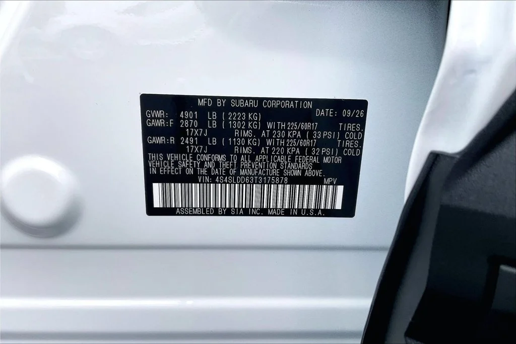 New 2026 CRYSTAL WHITE PEARL Subaru Premium image 14
