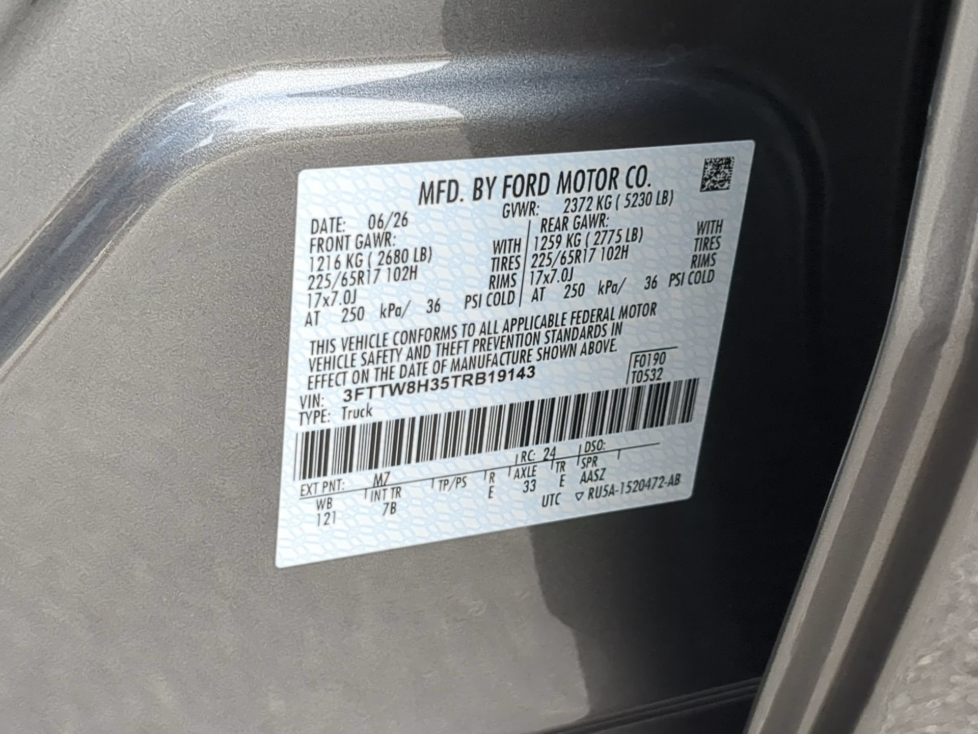 New 2026 Carbonized Gray Metallic Ford XLT image 66