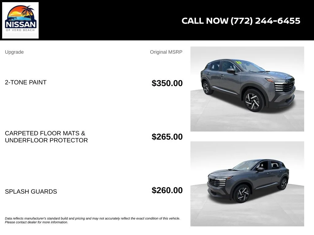 Certified Used 2025 Gray Nissan SV image 6