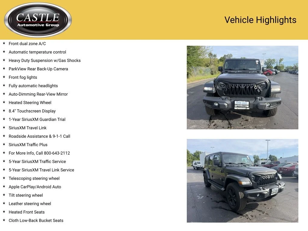 Used 2018 Gray Jeep Unlimited Sahara image 7