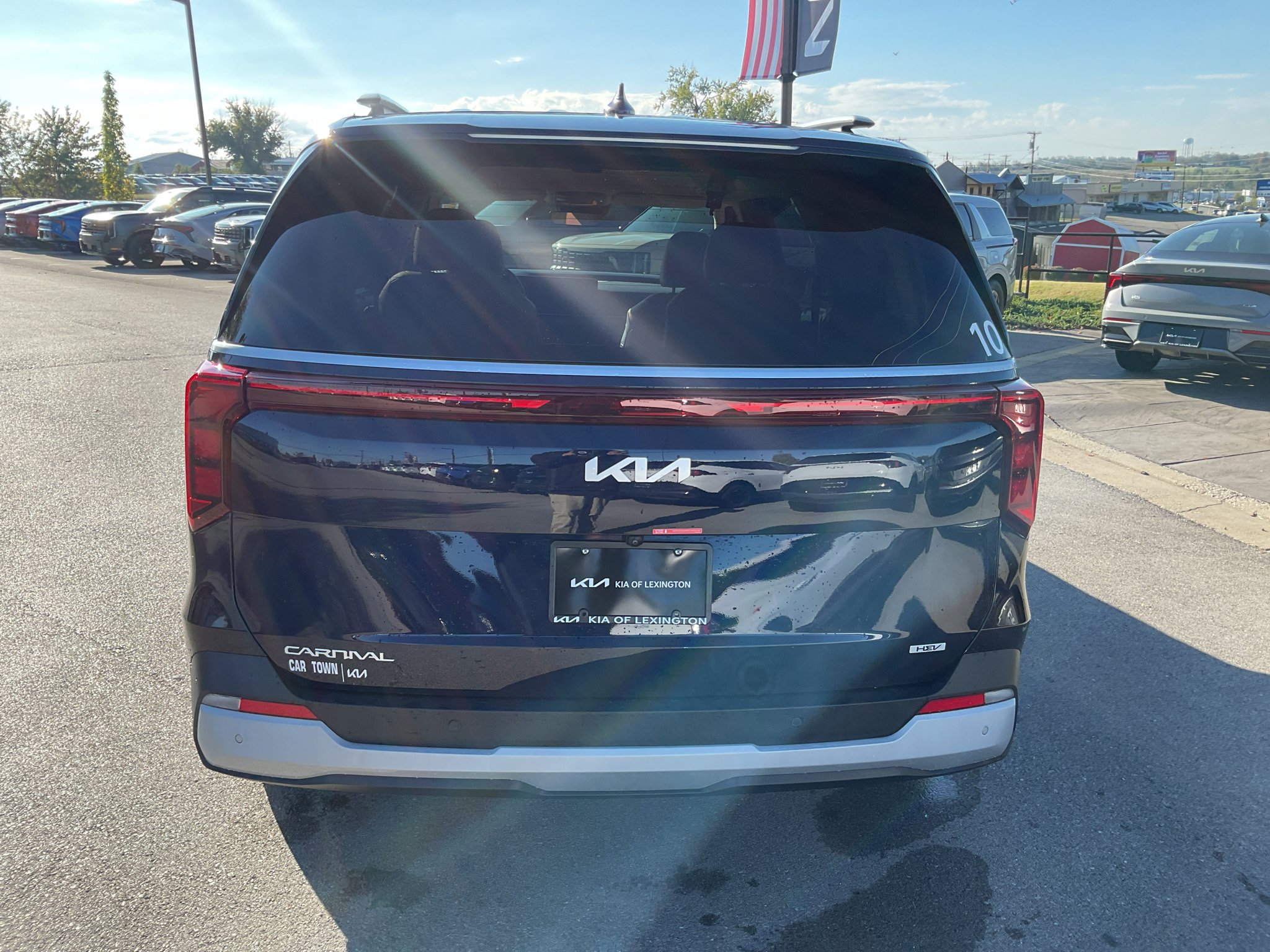 Used 2026 Deep Chroma Blue Kia EX image 8
